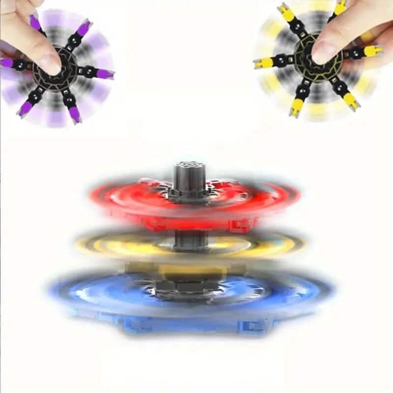 3-Pack: Fidget Toys Transformable Spinners